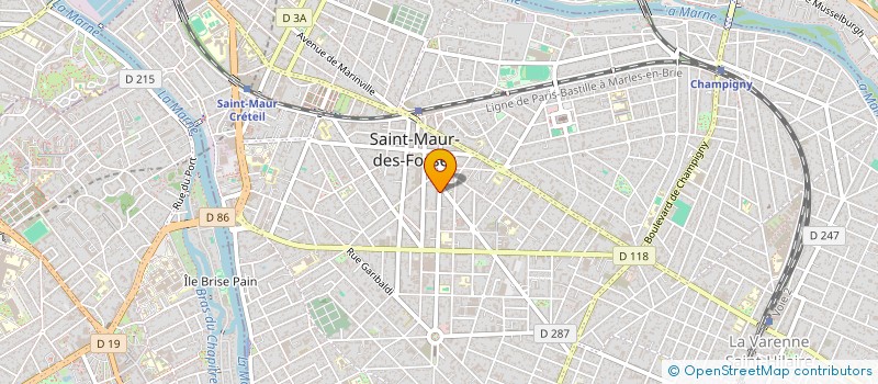 localisation de l'entreprise SYND COPRO 30 AV CARNOT 94 ST MAUR DES FOSSES à SAINT-MAUR-DES-FOSSES