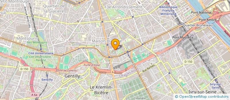 localisation de l'entreprise SYND COPRO 30 R GANDON  PARIS