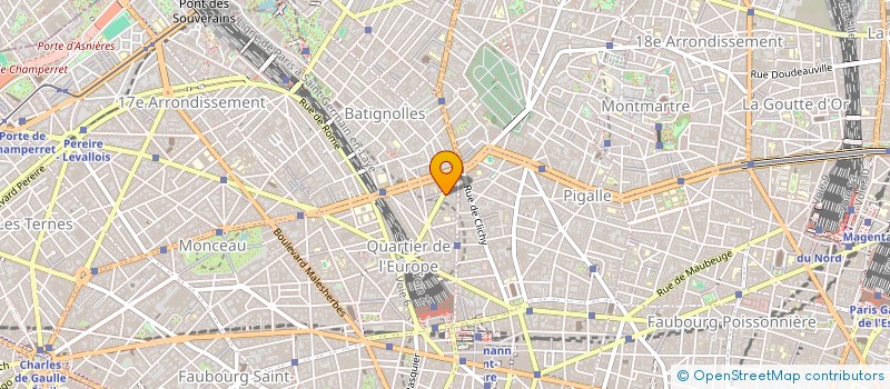 localisation de l'entreprise SYND COPRO 30 RUE DE SAINT PETERSBOURG  PARIS