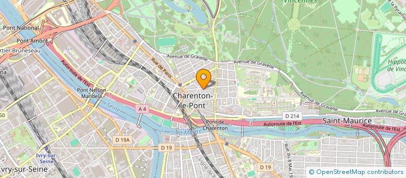 localisation de l'entreprise SYND COPRO 30 RUE GABRIELLE  CHARENTON-LE-PONT