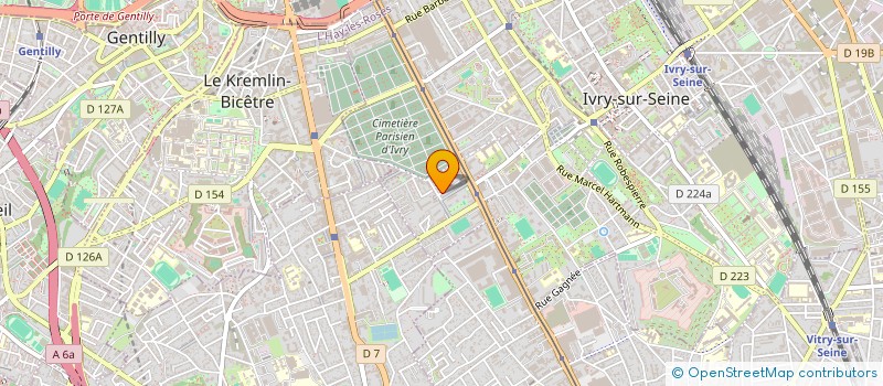 localisation de l'entreprise SYND COPRO 30B QUARTIER PARISIEN à IVRY-SUR-SEINE