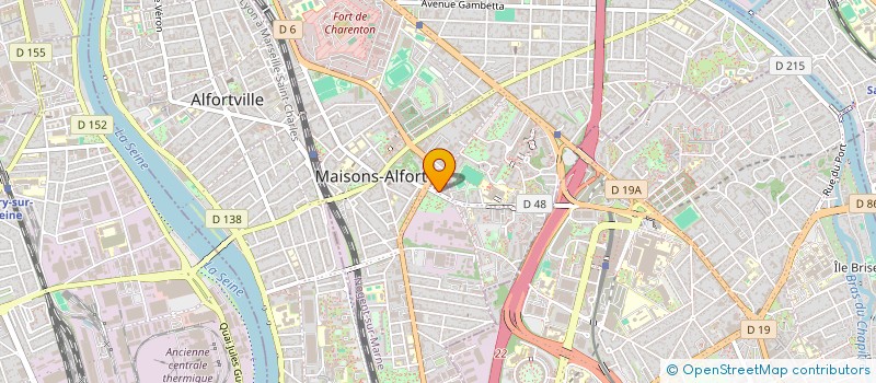 localisation de l'entreprise SYND COPRO 31 R VICTOR HUGO à MAISONS-ALFORT