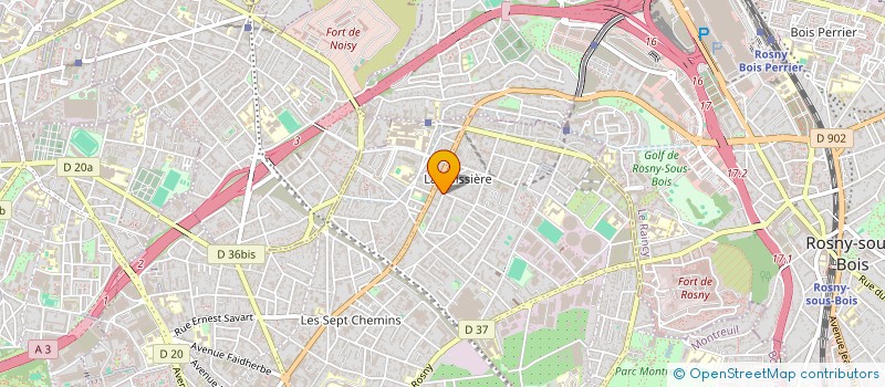 localisation de l'entreprise SYND COPRO 31 RUE G.MELIES à MONTREUIL