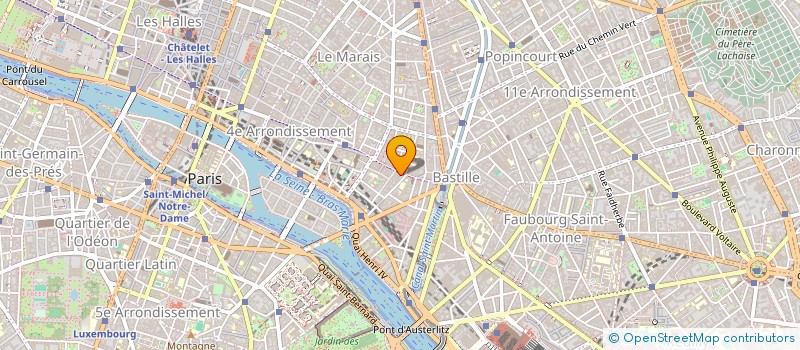 localisation de l'entreprise SYND COPRO 31 RUE SAINT ANTOINE 75004  PARIS