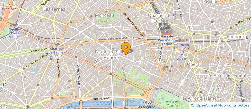 localisation de l'entreprise SYND COPRO 32 RUE DE PENTHIEVRE  PARIS