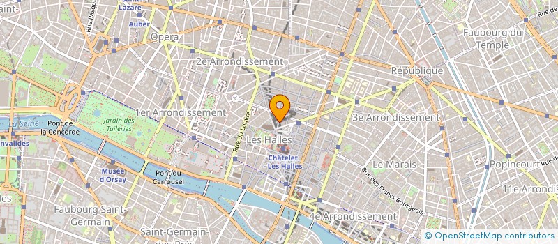 localisation de l'entreprise SYND COPRO 32 RUE MONTORGUEIL à PARIS