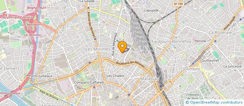 localisation de l'entreprise SYND COPRO 32 RUE PIERRE CAZENEUVE à TOULOUSE