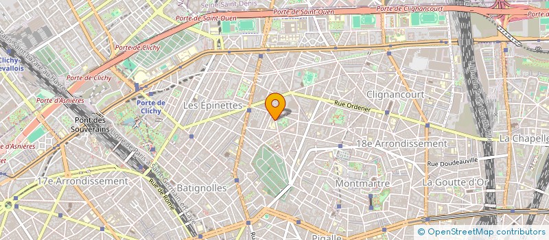 localisation de l'entreprise SYND COPRO 33 RUE JOSEPH MAISTRE  PARIS