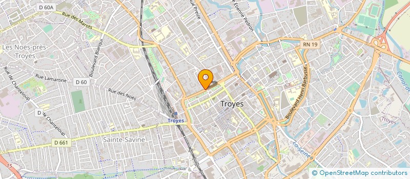 localisation de l'entreprise SYND COPRO 34 BD GAMBETTA  TROYES