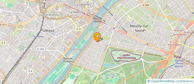 localisation de l'entreprise SYND COPRO 34 R BOIS DE BOULOGNE à NEUILLY-SUR-SEINE