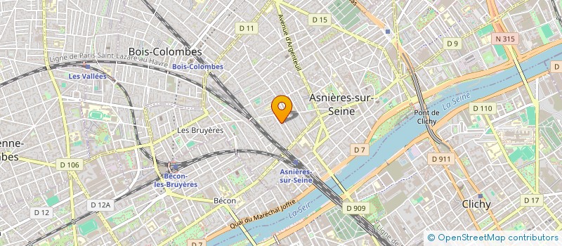 localisation de l'entreprise SYND COPRO 34 R FRANKLIN  ASNIERES-SUR-SEINE