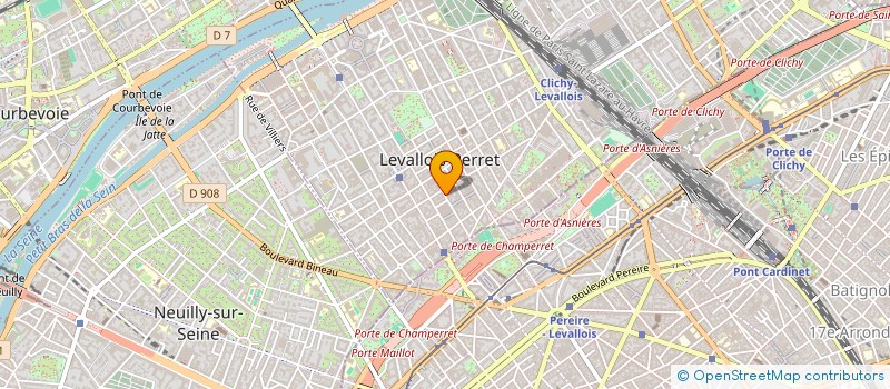 localisation de l'entreprise SYND COPRO 34 R GABRIEL PERI à LEVALLOIS-PERRET