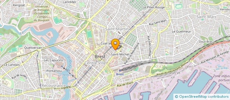 localisation de l'entreprise SYND COPRO 34 RUE BRANDA à BREST