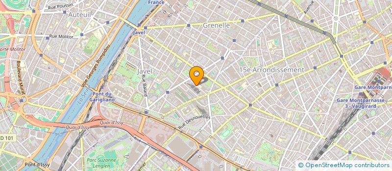 localisation de l'entreprise SYND COPRO 34 RUE DURANTON  PARIS