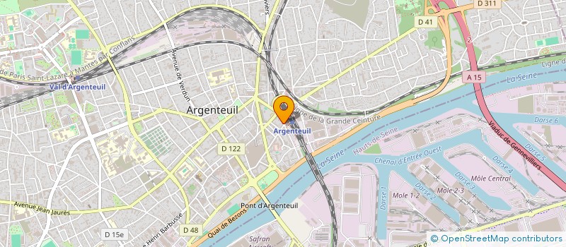 localisation de l'entreprise SYND COPRO 35 BD KARL MARX  ARGENTEUIL