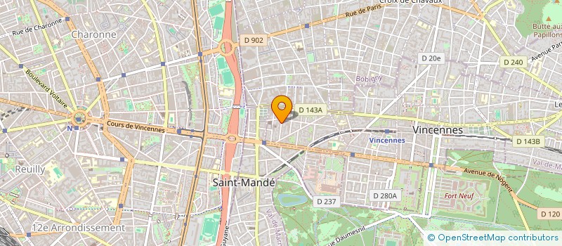 localisation de l'entreprise SYND COPRO 35 R LA PREVOYANCE à VINCENNES