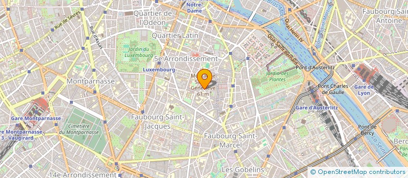 localisation de l'entreprise SYND COPRO 35 RUE LHOMOND  PARIS