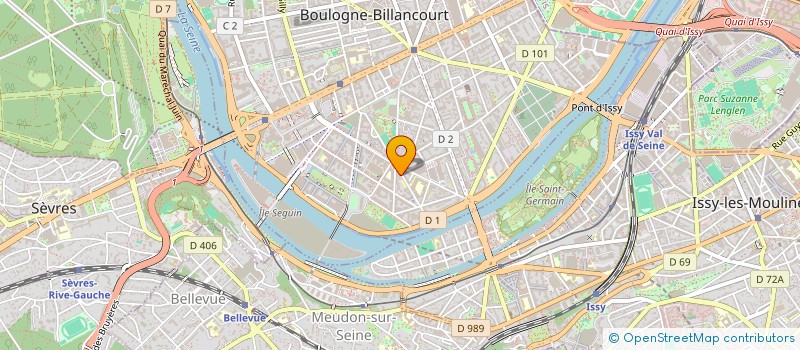 localisation de l'entreprise SYND COPRO 35 RUE NATIONALE à BOULOGNE-BILLANCOURT