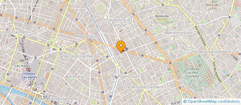 localisation de l'entreprise SYND COPRO 35 RUE OBERKAMPF  PARIS