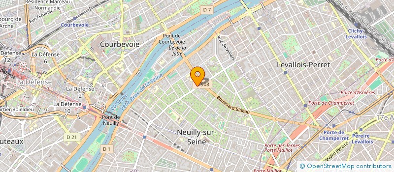 localisation de l'entreprise SYND COPRO 37 BD DU CHATEAU à NEUILLY-SUR-SEINE