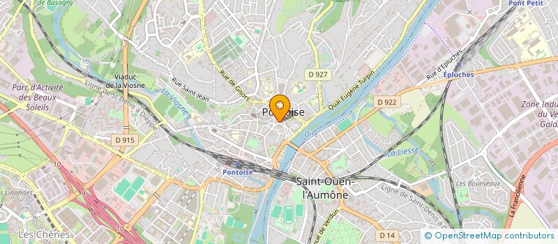 localisation de l'entreprise SYND COPRO 37 RUE ALEXANDRE PRACHAY  PONTOISE