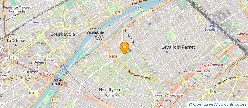 localisation de l'entreprise SYND COPRO 38 BD DU CHATEAU à NEUILLY-SUR-SEINE