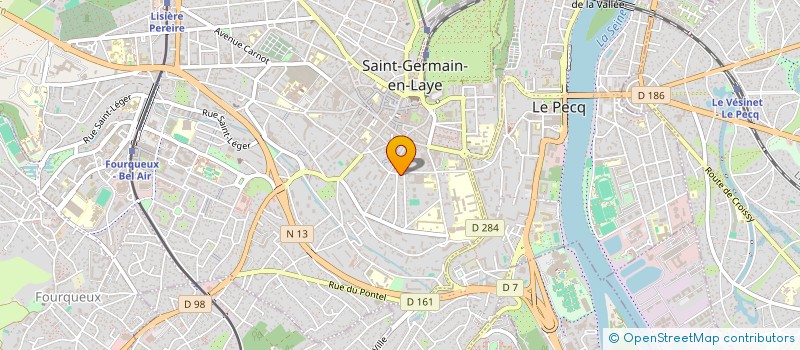localisation de l'entreprise SYND COPRO 38 R DES URSULINES-ST GERMAIN  SAINT-GERMAIN-EN-LAYE
