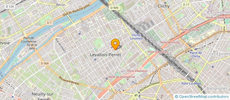 localisation de l'entreprise SYND COPRO 38 R EDOUARD VAILLANT à LEVALLOIS-PERRET
