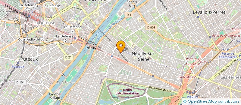 localisation de l'entreprise SYND COPRO 38 RUE DES POISSONNIERS à NEUILLY-SUR-SEINE