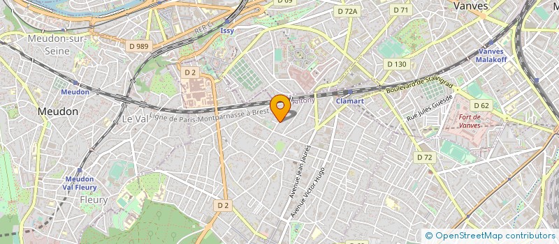 localisation de l'entreprise SYND COPRO à CLAMART