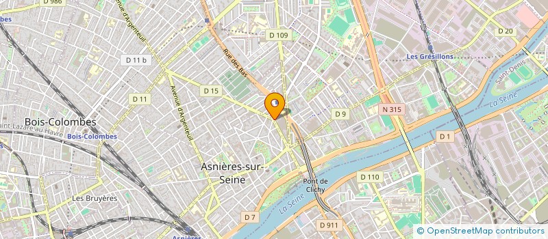 localisation de l'entreprise SYND COPRO  ASNIERES-SUR-SEINE