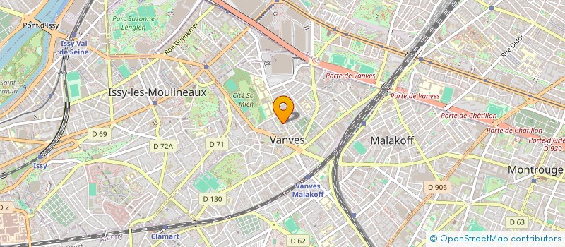 localisation de l'entreprise SYND COPRO 39 45 RUE MARY BESSEYRE  VANVES