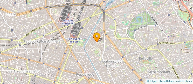 localisation de l'entreprise SYND COPRO 39 B R DE LA GRANGE AUX BELLE  PARIS