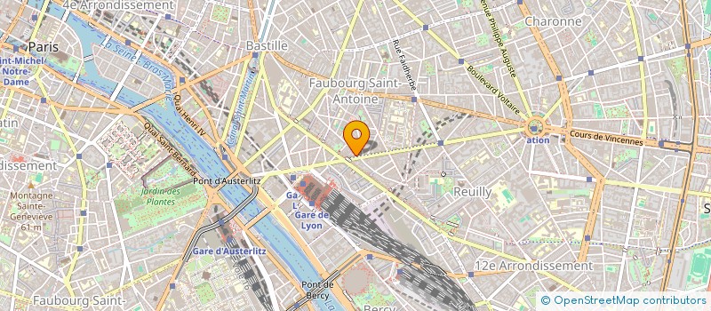 localisation de l'entreprise SYND COPRO 39 BLD DIDEROT  PARIS