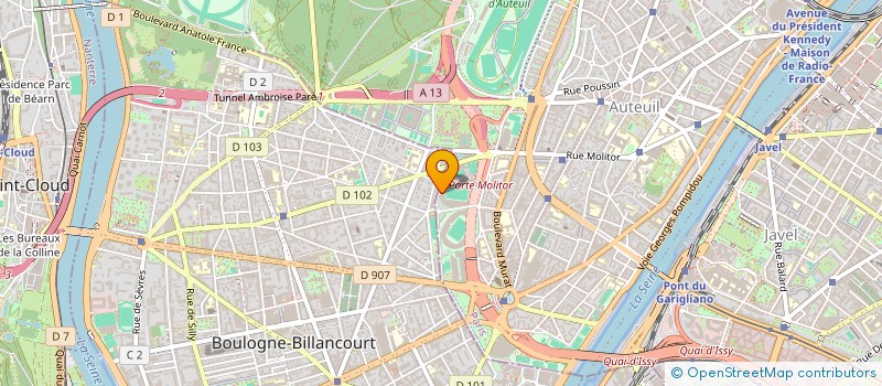 localisation de l'entreprise SYND COPRO 39 RUE GALILEE PARIS 16  PARIS