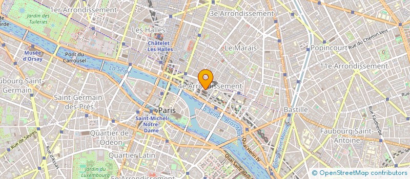 localisation de l'entreprise SYND COPRO 4-6 FRANCOIS MIRON PARIS4  PARIS