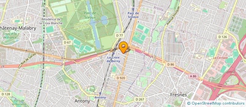 localisation de l'entreprise SYND COPRO 4 A 6 R DU NORD à ANTONY