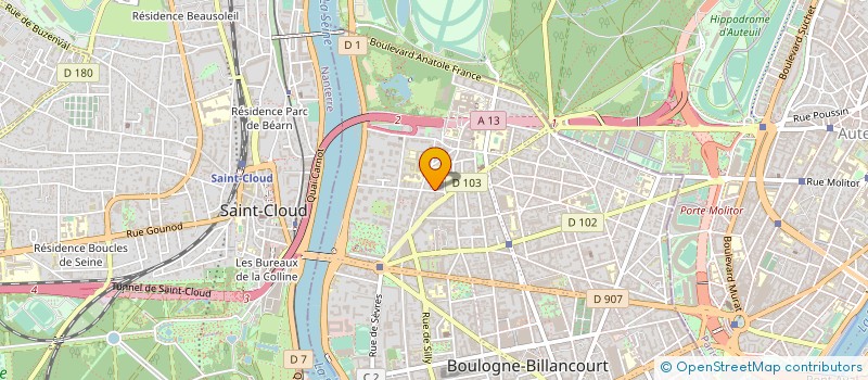 localisation de l'entreprise SYND COPRO 4 B RUE ANNA JACQUIN à BOULOGNE-BILLANCOURT
