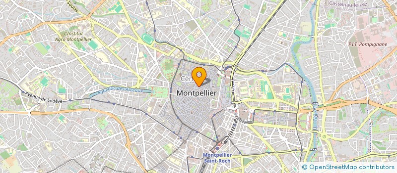 localisation de l'entreprise SYND COPRO 4 RUE FOURNARIE à MONTPELLIER