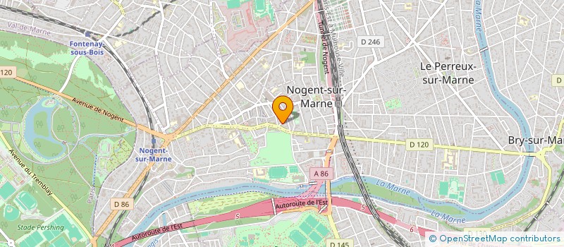 localisation de l'entreprise SYND COPRO 4 RUE GUILLEMINAULT à NOGENT-SUR-MARNE