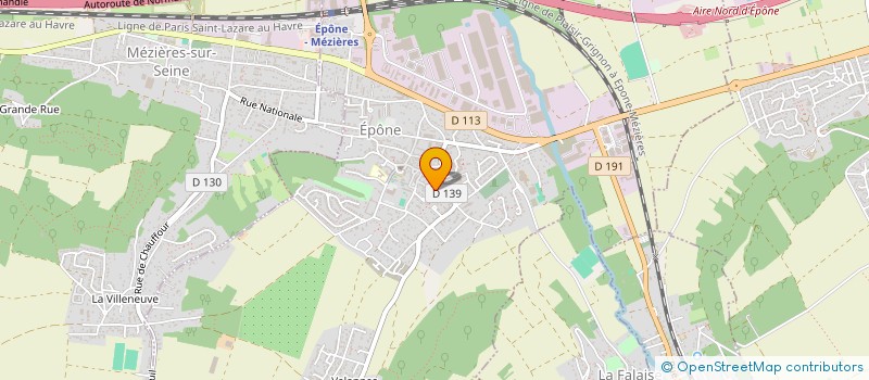 localisation de l'entreprise SYND COPRO 4 RUE ROULETTE  EPONE