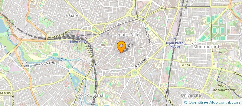 localisation de l'entreprise SYND.COPRO.40-40 B.R AMIRAL ROUSSIN  DIJON