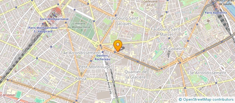 localisation de l'entreprise SYND COPRO 40 BD ST JACQUES 75014 PARIS  PARIS