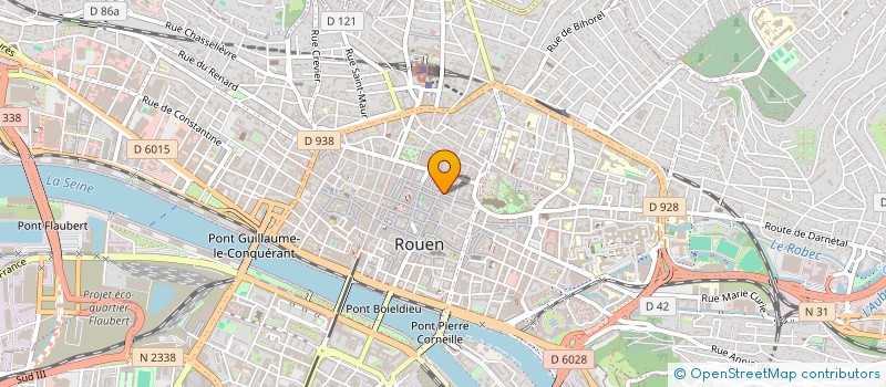 localisation de l'entreprise SYND COPRO 40 RUE DE L HOPITAL à ROUEN