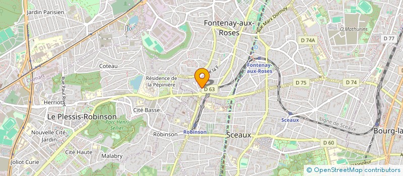 localisation de l'entreprise SYND COPRO à FONTENAY-AUX-ROSES