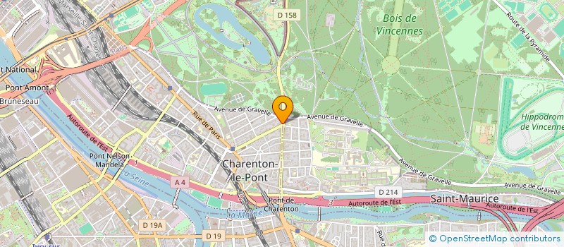 localisation de l'entreprise SYND COPRO 41 AV DE LATTRE DE TASSIGNY  CHARENTON-LE-PONT