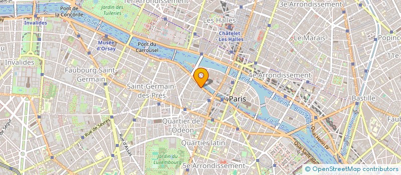 localisation de l'entreprise SYND COPRO 41 QUAI DES GRANDS AUGUSTINS  PARIS