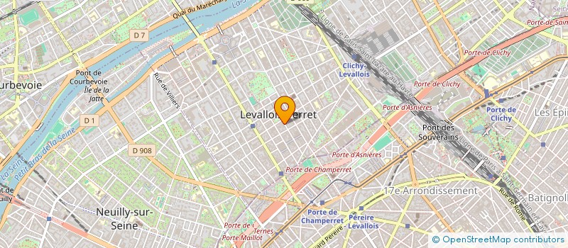 localisation de l'entreprise SYND COPRO 41 RUE TREBOIS à LEVALLOIS-PERRET