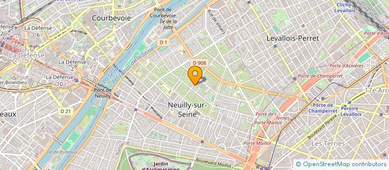localisation de l'entreprise SYND COPRO 42-44 RUE DE CHEZY à NEUILLY-SUR-SEINE