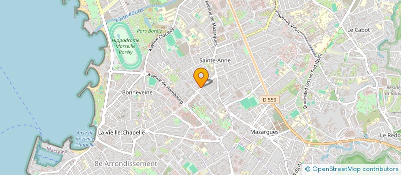 localisation de l'entreprise SYND COPRO 42 RUE D HAIFA à MARSEILLE